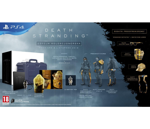 Sony Death Stranding EDYCJA KOLEKCJONERSKA PlayStation 4 - 1465516 - zdjęcie 2